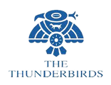 The Thunderbirds air demonstration team logo
